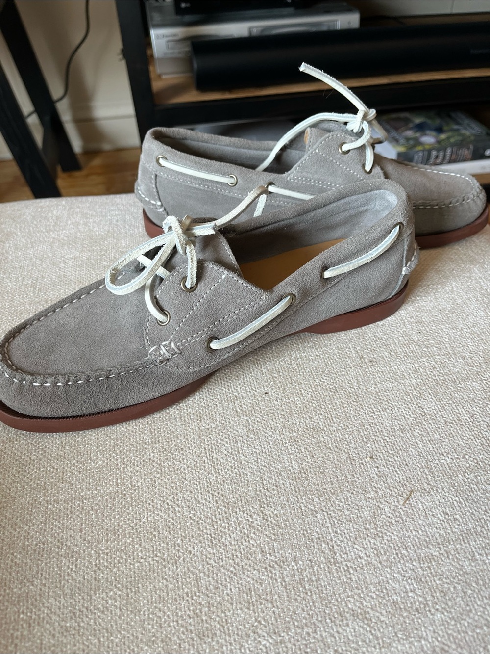G.H. Bass Hampton Suede Boat Shoes - Picture 2 of 5